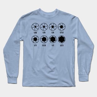 F-Stops / Camera Lover Long Sleeve T-Shirt